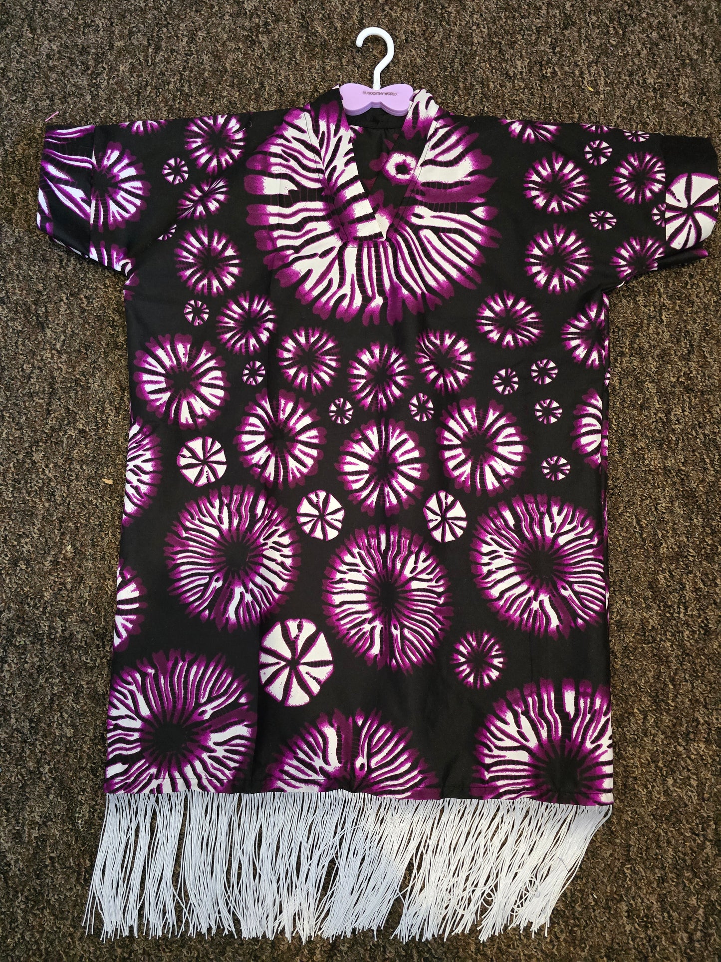 Purple burst BUBU Gown